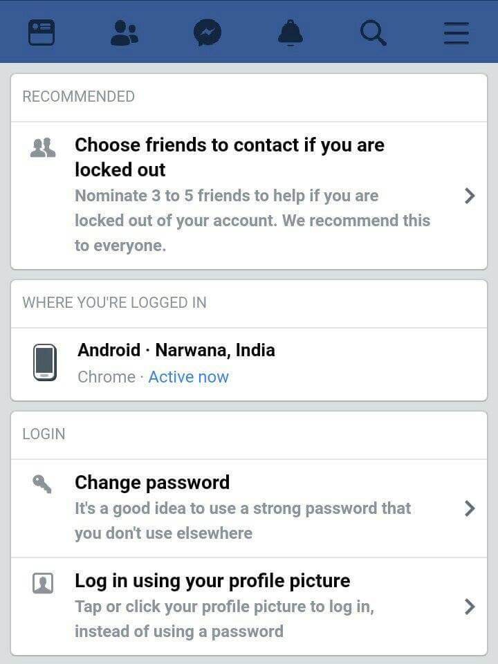 Facebook Password aur Name kaise change kare